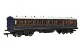 E86037 OO Gauge 54ft Non-Corridor Composite S&DJR OO Gauge